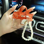 Elegant Handbag-like Key Fob Case & Small Wallet