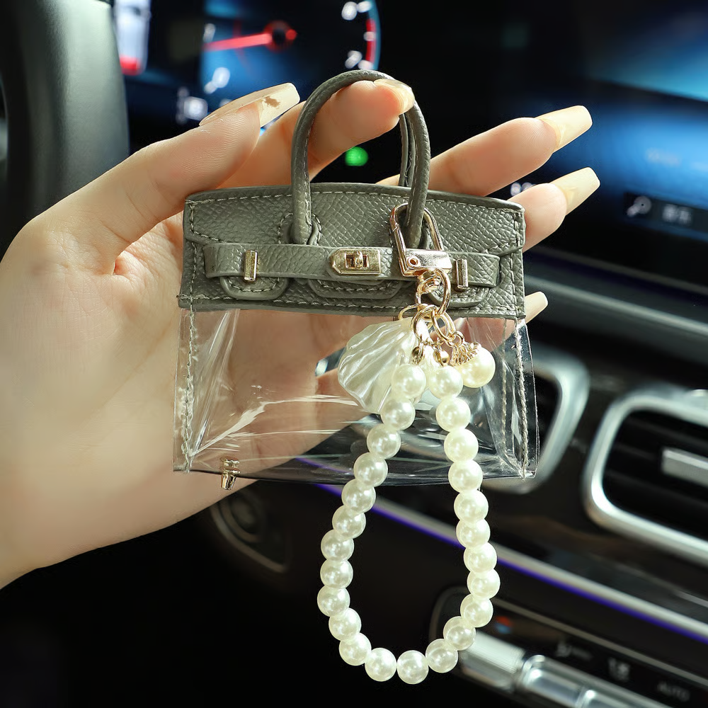 Elegant Handbag-like Key Fob Case & Small Wallet