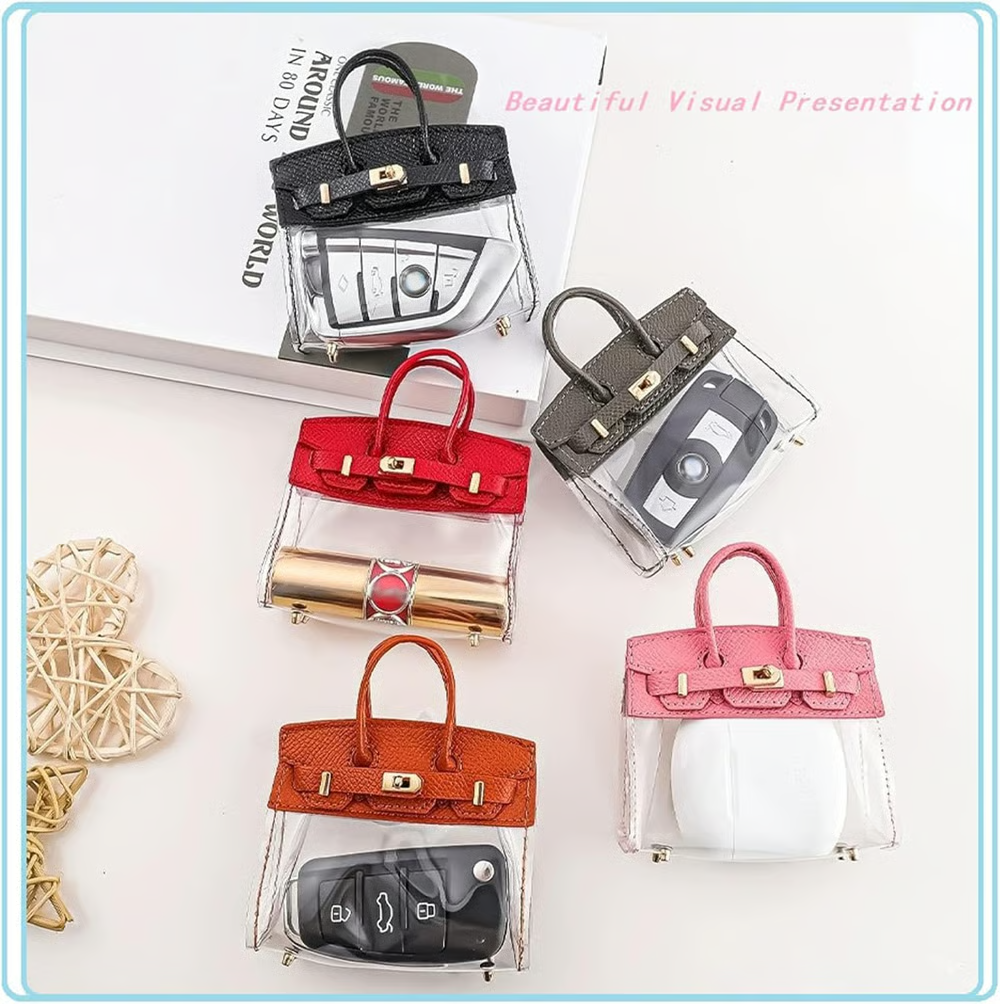 Elegant Handbag-like Key Fob Case & Small Wallet