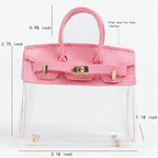 Elegant Handbag-like Key Fob Case & Small Wallet