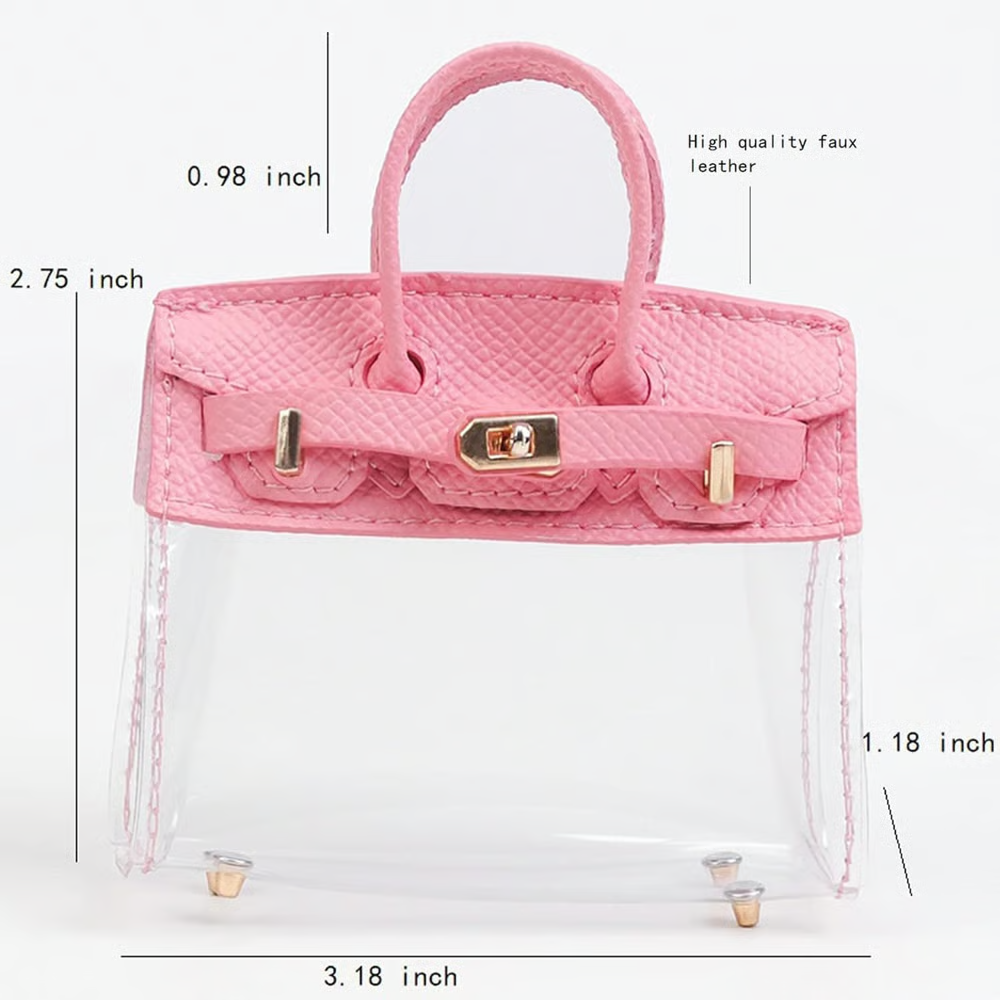 Elegant Handbag-like Key Fob Case & Small Wallet