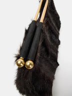 FAUX FUR CLUTCH