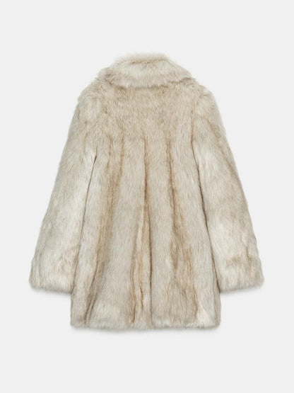 FAUX FUR COAT