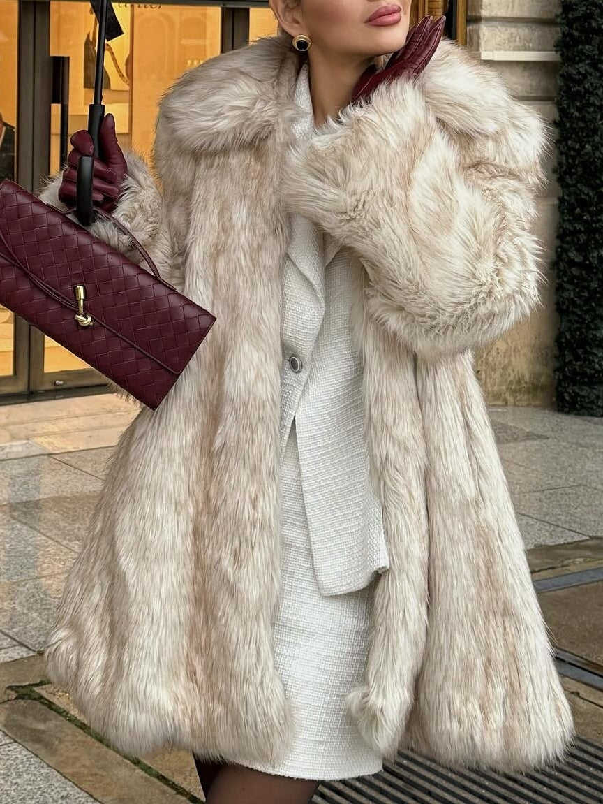 FAUX FUR COAT