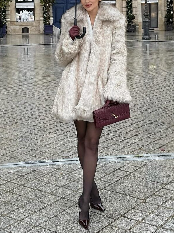 FAUX FUR COAT