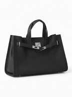 Grain Leather Tote Bag