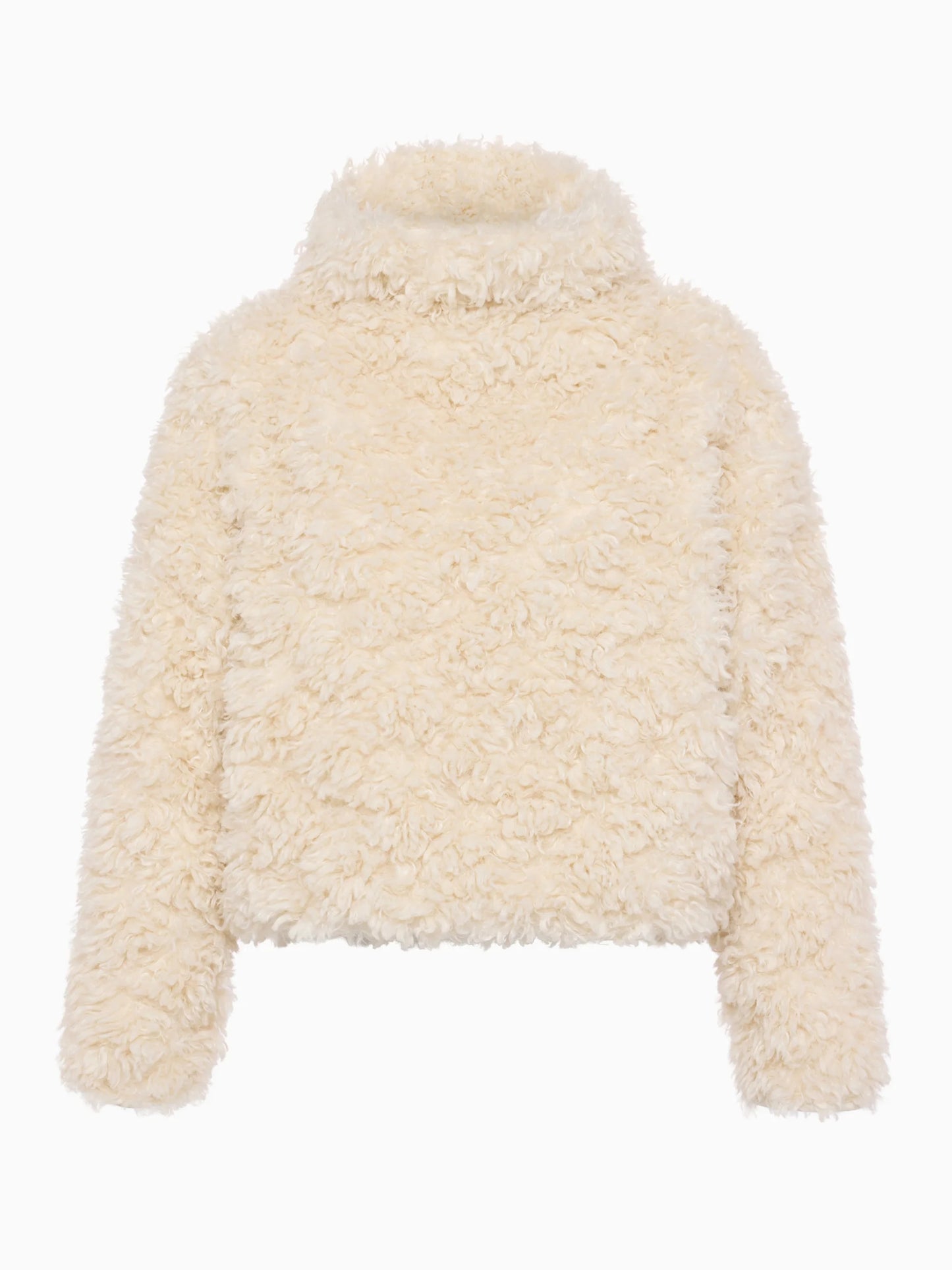 Shaggy Faux Fur Pullover
