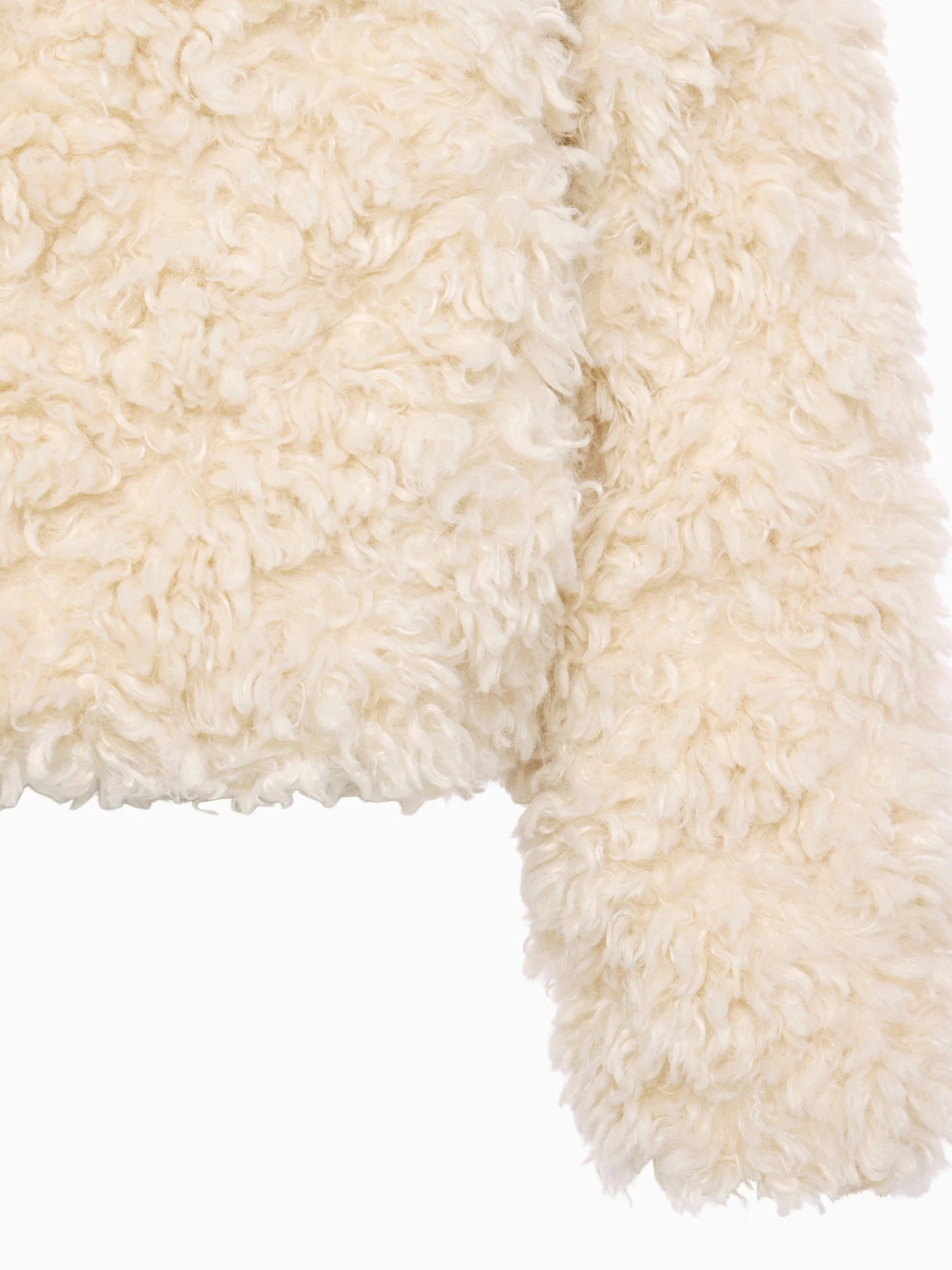 Shaggy Faux Fur Pullover