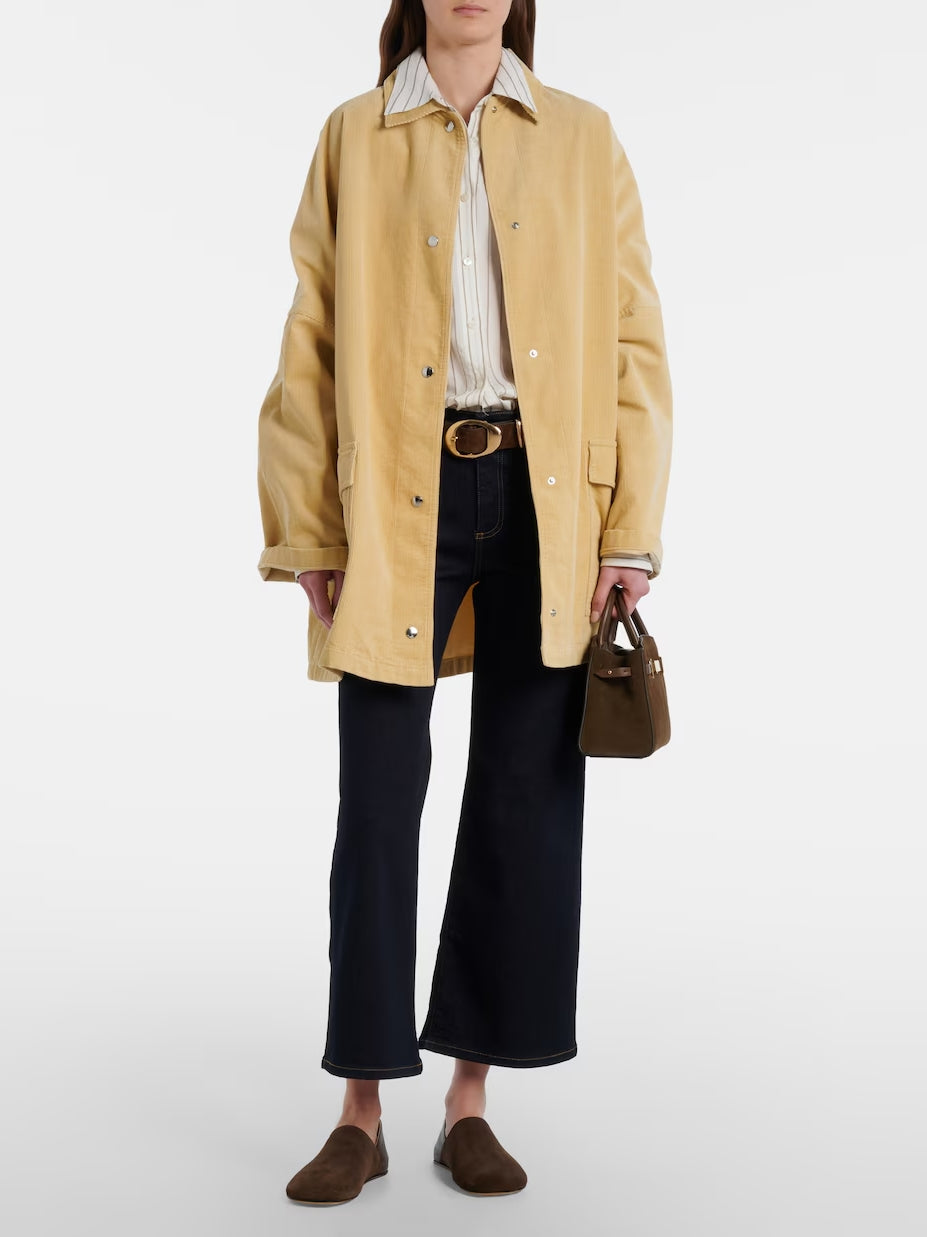 Suede Top-handle Bag