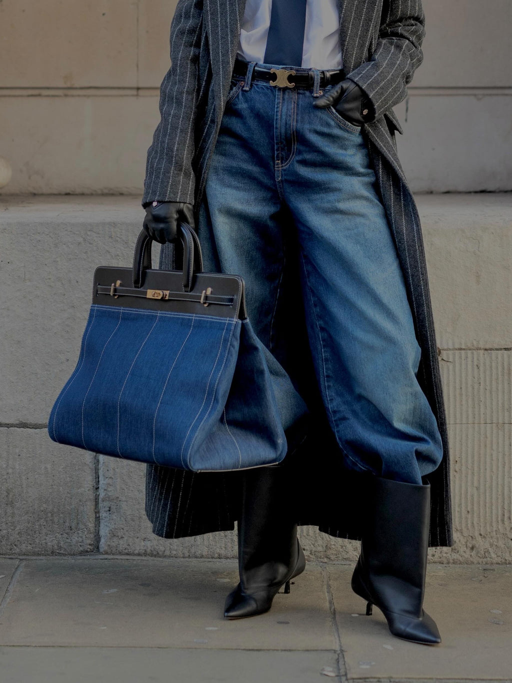Denim Tote Bag