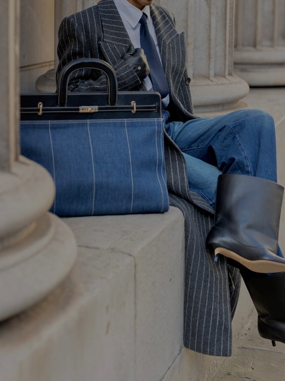 Denim Tote Bag