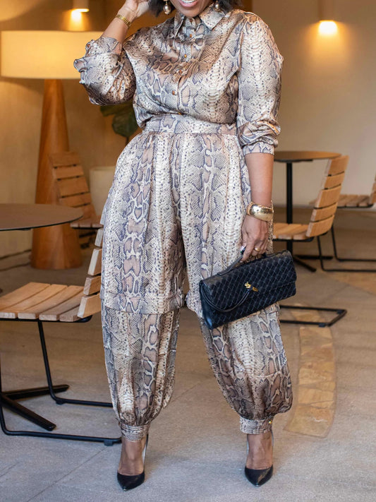 Python Poise | Pant Set