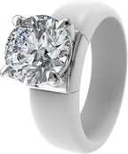 Silicone Ring With Stone