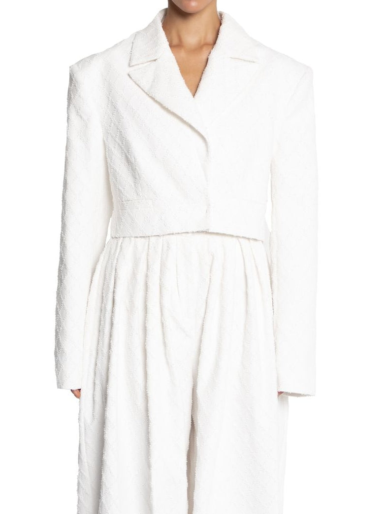 Cropped Jacket And Harem Pants