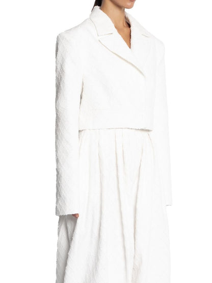 Cropped Jacket And Harem Pants