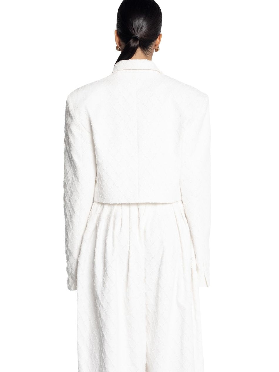 Cropped Jacket And Harem Pants