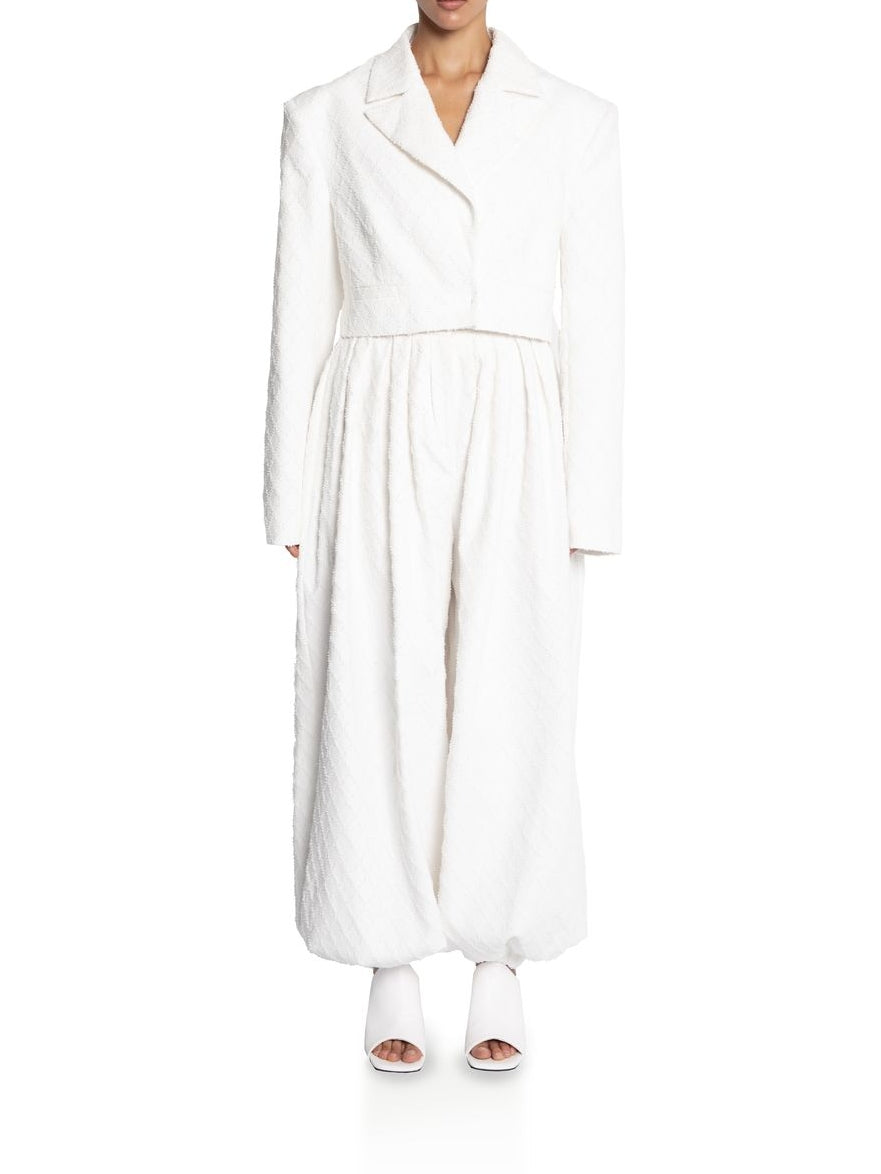 Cropped Jacket And Harem Pants