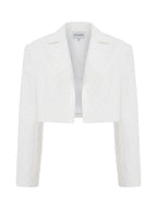 Cropped Jacket And Harem Pants