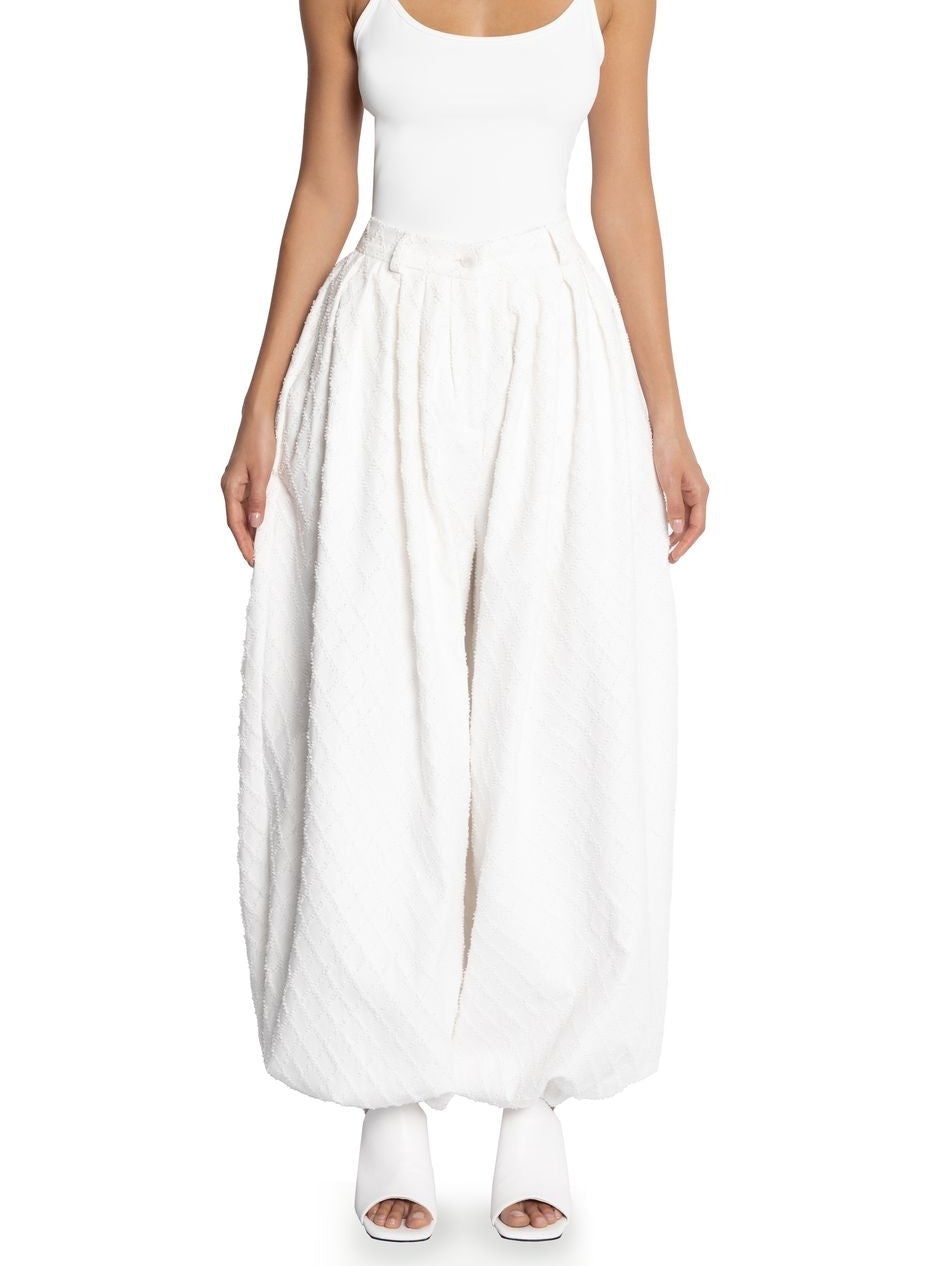 Cropped Jacket And Harem Pants