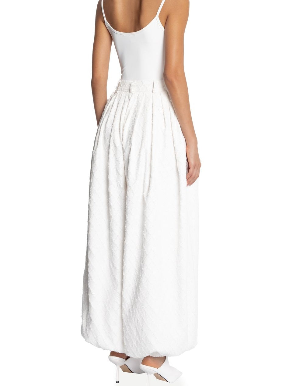 Cropped Jacket And Harem Pants