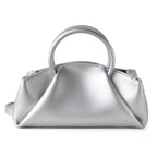 Sculpted Top Handle Bag