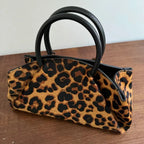 Sculpted Top Handle Bag