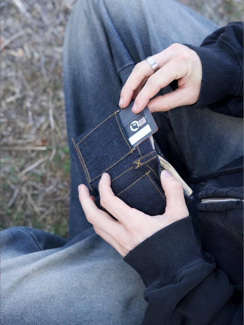 Mini Jeans Wallet