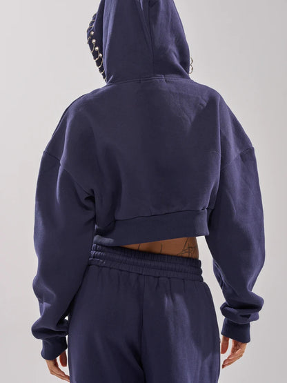 UNTAMED METAL RING SWEATSHIRT AND JOGGER