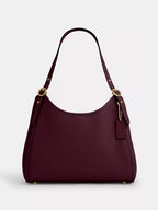 Refined Pebble Leather Shoulder Bag