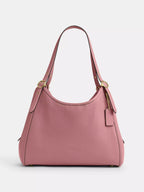 Refined Pebble Leather Shoulder Bag
