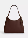 Refined Pebble Leather Shoulder Bag