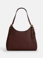Refined Pebble Leather Shoulder Bag