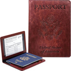 Passport Holder Cover Wallet
