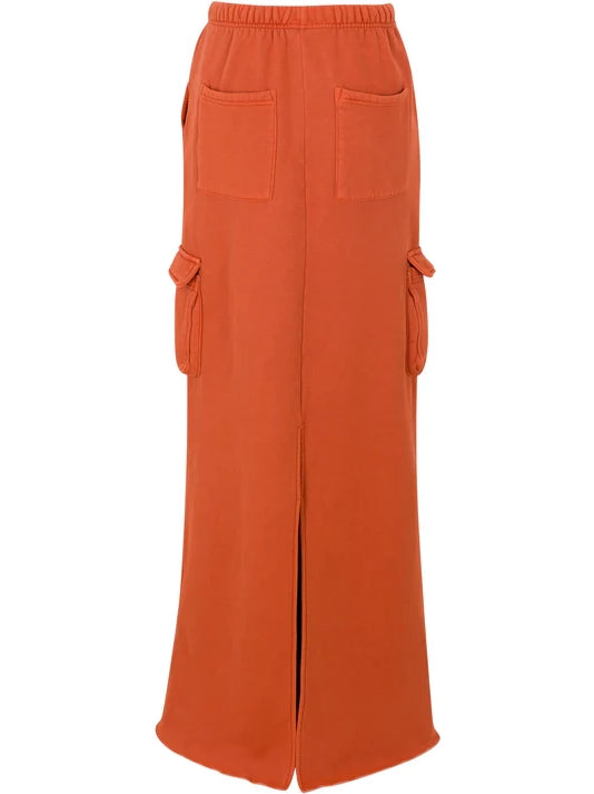 Cargo Hoodie And Skirt Suit