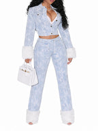 Frosted Denim Set