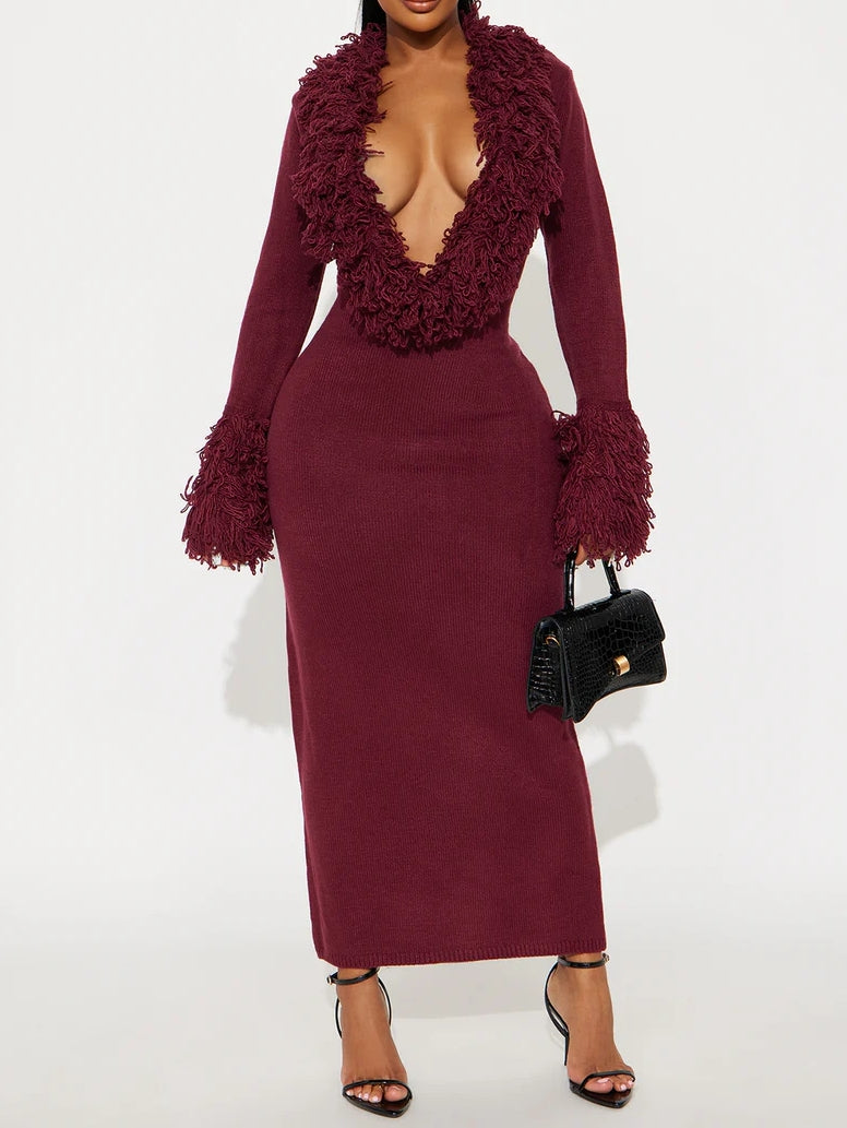 Sweater Maxi Dress