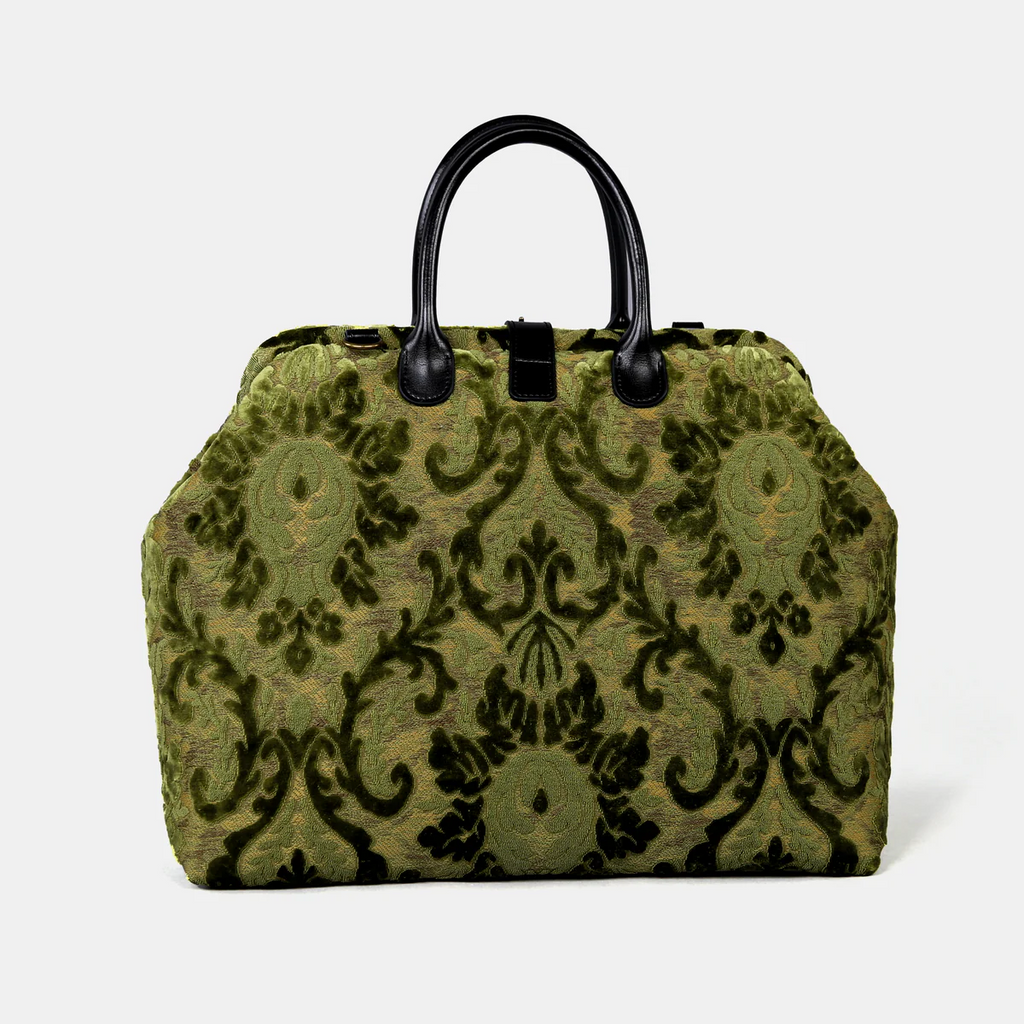 Velvet Fern Green Mary Poppins Weekender