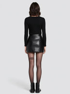 Black Pantyhose Translucent Legging Foot