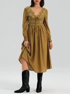 Women's Boho Maxi Dress