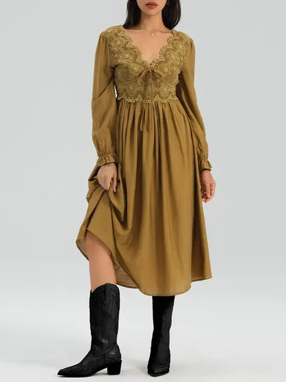 Women's Boho Maxi Dress