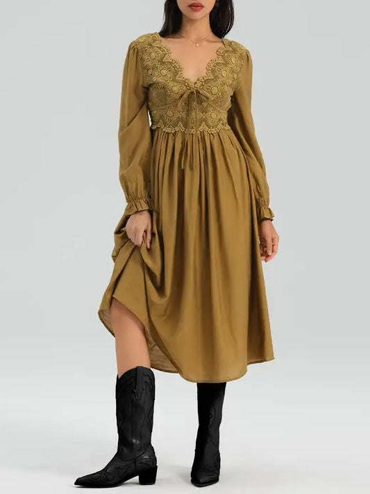 Women's Boho Maxi Dress