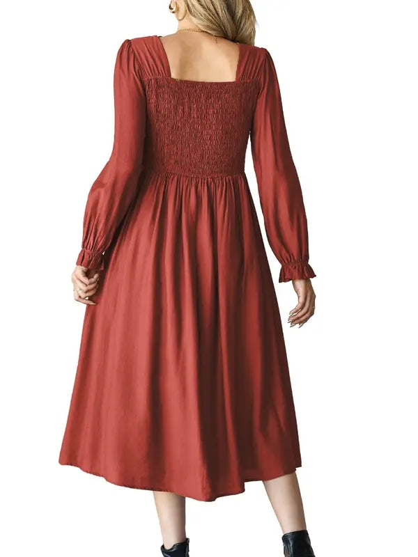 Women's Boho Maxi Dress