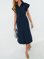 Short Wing Sleeves Dress