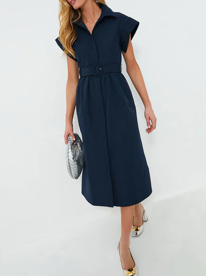 Short Wing Sleeves Dress