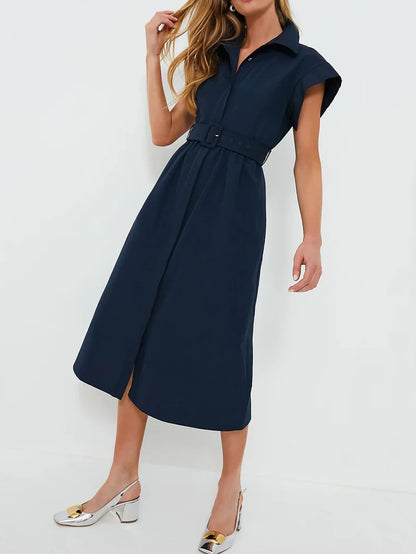 Short Wing Sleeves Dress