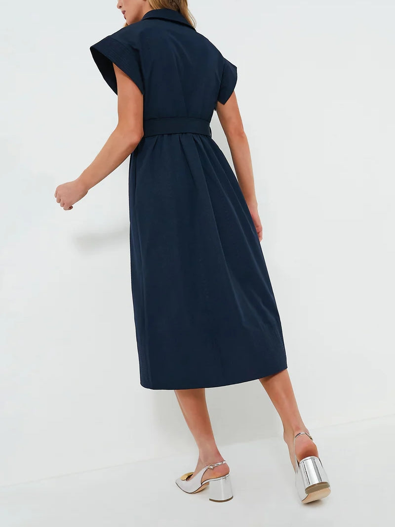 Short Wing Sleeves Dress