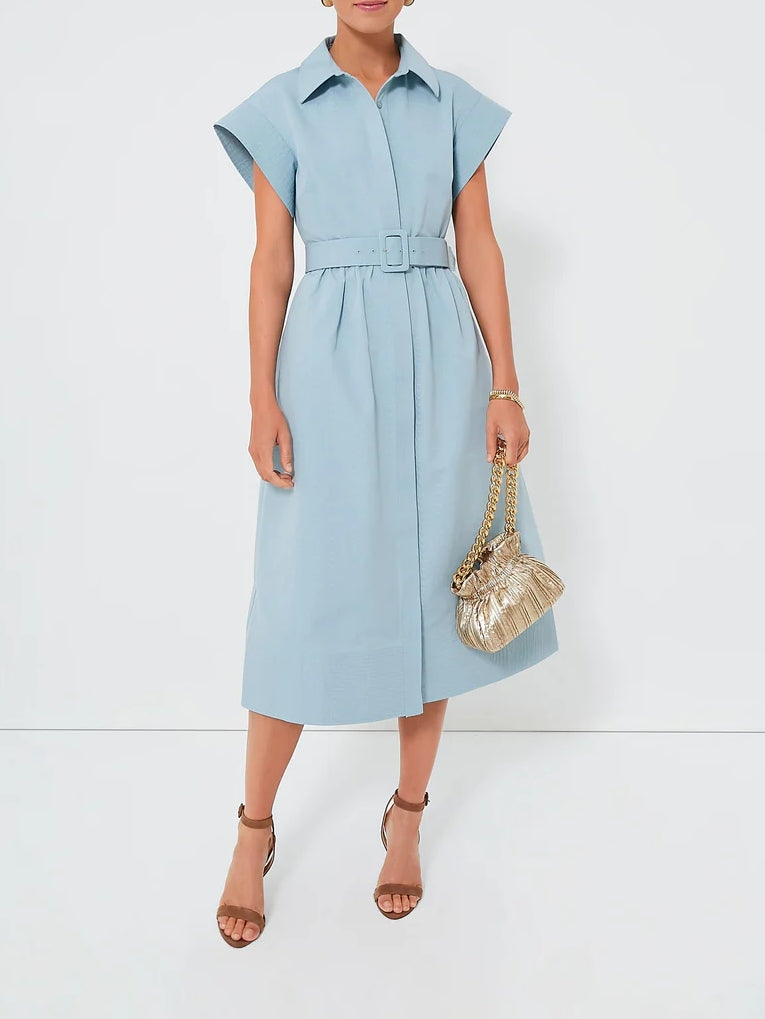 Short Wing Sleeves Dress