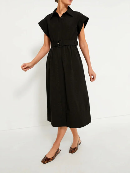 Short Wing Sleeves Dress