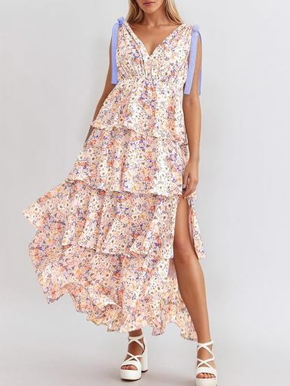 Summer Floral Maxi Dress