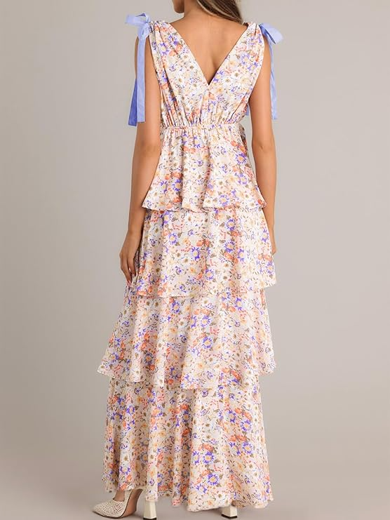 Summer Floral Maxi Dress